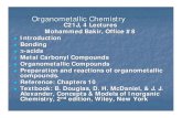 acids Bonding Introduction Bonding ¯â‚¬-acids Metal Carbonyl Compounds ... compounds in many important