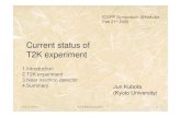 Current status of T2K experiment - University of 2005-02-28¢  Feb 21 2005 ICEPP@Hakuba2005 1 Current