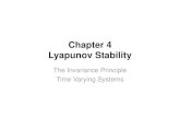 Chapter 4Chapter 4 Lyyp yapunov Stability - 2019-12-02¢  Chapter 4Chapter 4 Lyyp yapunov Stability