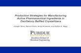 Production Strategies for Manufacturing Active ... McMaster University Production Strategies for Manufacturing