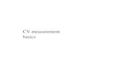 CV-measurement basics - BTU MIS-capacitor CMIS GMIS CV measurement measurement of differential C by