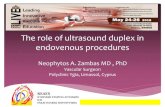 The role of ultrasound duplex in endovenous procedures The role of ultrasound duplex in endovenous procedures