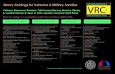 Veteran Resource Centers: Point Loma/Hervey Branch Library & The Complete Idiot's Guide to Life as a
