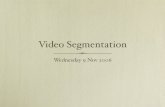 Video Segmentatio Change Detection v. 0.2 â€¢ 1. Gaussian pyramid, start at lowest resolution. 2. Compute