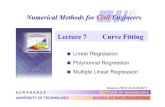 Numerical Methods for Civil Engineers Lecture 7 Curve Numerical Methods for Civil Engineers MongkolJIRAVACHARADET