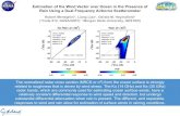 Estimation of the Wind Vector over Ocean in the Presence ... Estimation of the Wind Vector over Ocean