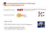 Computational Design of Strongly Correlated Motivation: Electronic Structure Theory of Strongly Correlated
