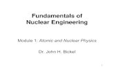 Fundamentals of Nuclear Engineering Fundamentals of Nuclear Engineering Module 1: Atomic and Nuclear