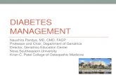 OUTPATIENT MANAGEMENT OF DIABETES 1. Type 1 diabetes â€¢ خ²-cell destruction 2. Type 2 diabetes â€¢