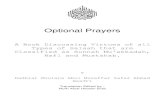Optional Prayers-  tahajjud-ishraq-salatul tasbeeh-salatul taubah-tahiyatul  wuzu