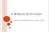 C-H Bond Activation