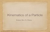 Kinematics of a Particle