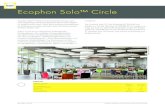 Ecophon Soloâ„¢ Circle-PRODUCT-DE.pdfMontageskizze (M364) fr ecophon solo circle ± siehe Materialspezifikation elemente knnen untereinander montiert werden Detail des 1-punkt