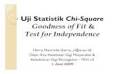 Bahan Kuliah Uji Statistik Chi Square 1