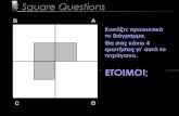 4 squares questions