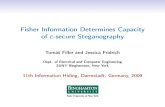 Fisher Information Determines Capacity of ®µ-secure 2009. 6. 15.¢  Presentation Outline 1 ASSUMPTIONS