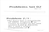 Problems Set 02