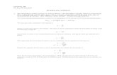 Problem Set 2 Solutions - Illinois State University 360/Homework... · PDF fileProblem Set 2 Solutions ... coefficient α and the isothermal compressibility ... that the cubic expansion