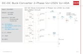 DC-DC Buck Converter 2-Phase Vo=250V Io=40A Simulation ... DC-DC Buck Converter 2-Phase Vo=250V Io=40A