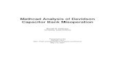Mathcad Analysis of Davidson Capacitor Bank Misoperationpat · PDF fileMathcad Analysis of Davidson Capacitor Bank Misoperation ... (Westinghouse SV). ... capacitor bank neutral and