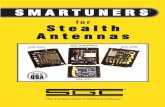 for Stealth Antennas - SGC, Manufacturing HF ... · PDF fileSmartuners for Stealth Antennas ... operated with any HF radio and almost any type of antenna configuration. The coupler