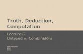 Truth, deduction, computation   lecture g