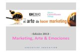 Edici£³n 2013 - Marketing, Arte & Emociones 2013. 4. 19.¢  de Ruth Peche, de forma que cada equipo consiga