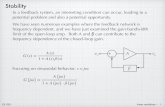stability linear oscillators - EE 230 linear oscillators ¢â‚¬â€œ 3 The loop gain The key to understanding