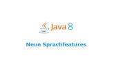 Java8 Neue Sprachfeatures - Lambda/Streams/default Methods/FunctionalInterfaces