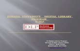 INDIANA   UNIVERSITY     DIGITAL   LIBRARy PROGRAm iu-dlp