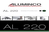 Slyding thermo Aluminco 220