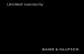 Limited warranty ... the last pages of this booklet. Note: The warranty is provided in addition to the