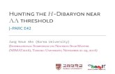 Hunting the H-Dibaryonnear Hunting the H-Dibaryonnear threshold J-PARC E42 Jung Keun Ahn (Korea University)