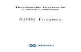 NIPRO ENZYMES ... NIPRO ENZYMES ASSAY Principle The change in absorbance is measured at 340 nm according