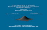 From Algorithms to Z-Scores: Probabilistic and Statistical ... CONTENTS iii 2.2.2 Use of Densities to