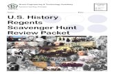 Name: Date: U.S. History Regents Scavenger Hunt Review Regents Scavenger Hunt Review Packet Name: _____