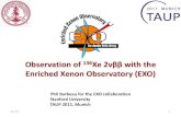 Enriched Xenon Observatory (EXO) - SLAC ... Phil Barbeau for the EXO collaboration Stanford University
