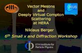 Vector Mesons and Deeply Virtual Compton Scattering at HERA Deeply Virtual Compton Scattering at HERA