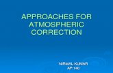 Atmospheric correction