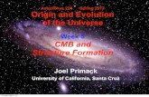 Astro/Phys 224 Spring 2012 Origin and Evolution of the ... joel/12Phys224/12Phys224-Wk5-CMB+Structure.pdf · PDF fileAstro/Phys 224 Spring 2012 Origin and Evolution of the Universe