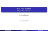 Principal Bundles - Day 4: Chern Classes zykoskib/day4.pdf¢  2020. 6. 18.¢  Principal Bundles Day 4: