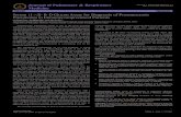 Journal of Pulmonary & Respiratory J Pulmon Resp Med 2012 ... ... J Pulmon Resp Med Volume 2 â€¢ Issue