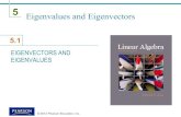 Eigenvalues and Eigenvectors hongwang/AMS10/Week_8/sec5.1-5.3.pdfآ  EIGENVECTORS AND EIGENVALUES ! The
