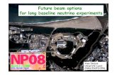 Future beam options for long baseline neutrino experiments ... ... NP08 Future beam options for خ½experiments