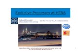 Exclusive Processes at HERA 2018. 11. 20.آ  exclusive ep scattering at HERA Production of exclusive