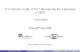 A Numerical study of the Schwinger-Dyson Equations of QCD ... 1 p2 1 1+u(p2) that u(0) = âˆ’1. This