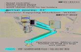 و‌±و „ه·¥و¥­و ھه¼ڈن¼ڑç¤¾ electric tapping machine_EN.pdf Electric tapping machine WIDE EW-M10 (tap size