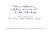 The cosmic balance: weighing neutrinos with precision cosmology 2018. 9. 18.¢  The cosmic balance: weighing