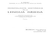 E. Fleury, Morfolog­a hist³rica de la lengua griega