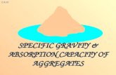 SPECIFIC GRAVITY & ABSORPTION CAPACITY OF AGGREGATES EA102